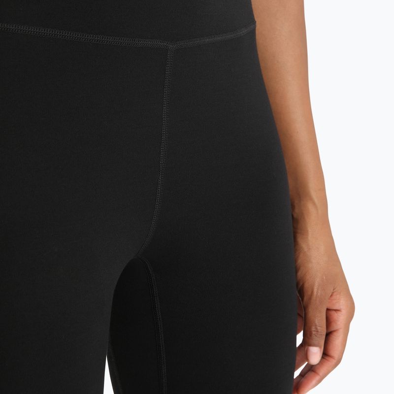 Pantaloni termici pentru femei icebreaker Merino negru 3