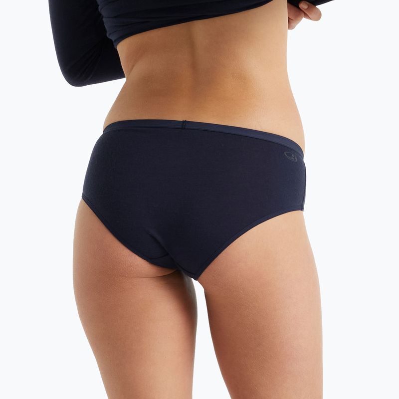 Chiloți termici pentru femei icebreaker Siren Hipkini midnight navy