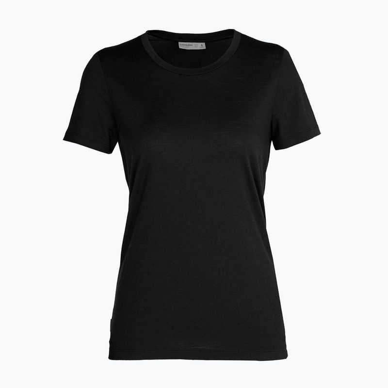 Tricou de trekking pentru femei icebreaker Tech Lite II negru IB0A59J90011 5
