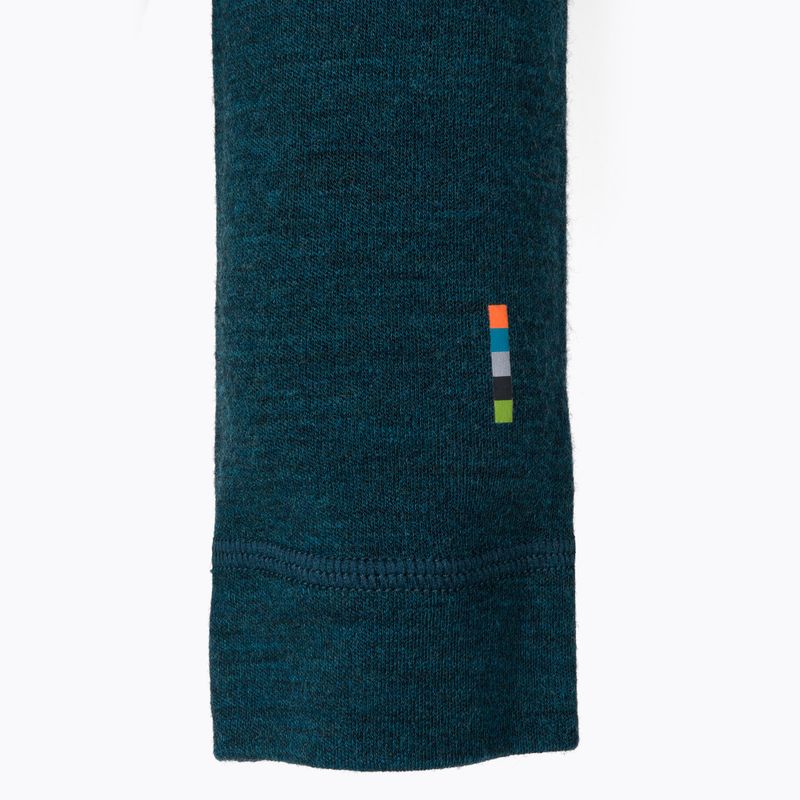 Bluză termică damă Smartwool Merino 250 Baselayer Crew Boxed twilight blue heather 3