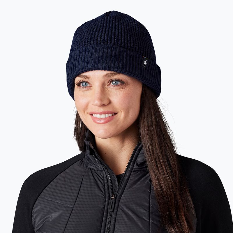 Căciulă Smartwool Creek Run deep navy 2