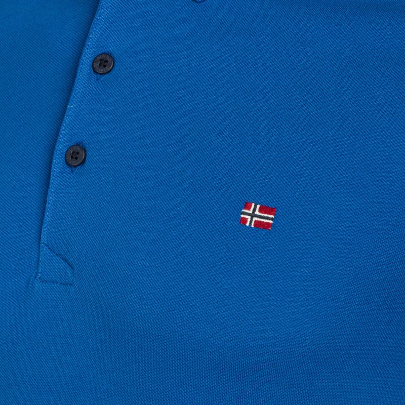 Tricou polo pentru bărbați Napapijri Ealis blue lapis 7
