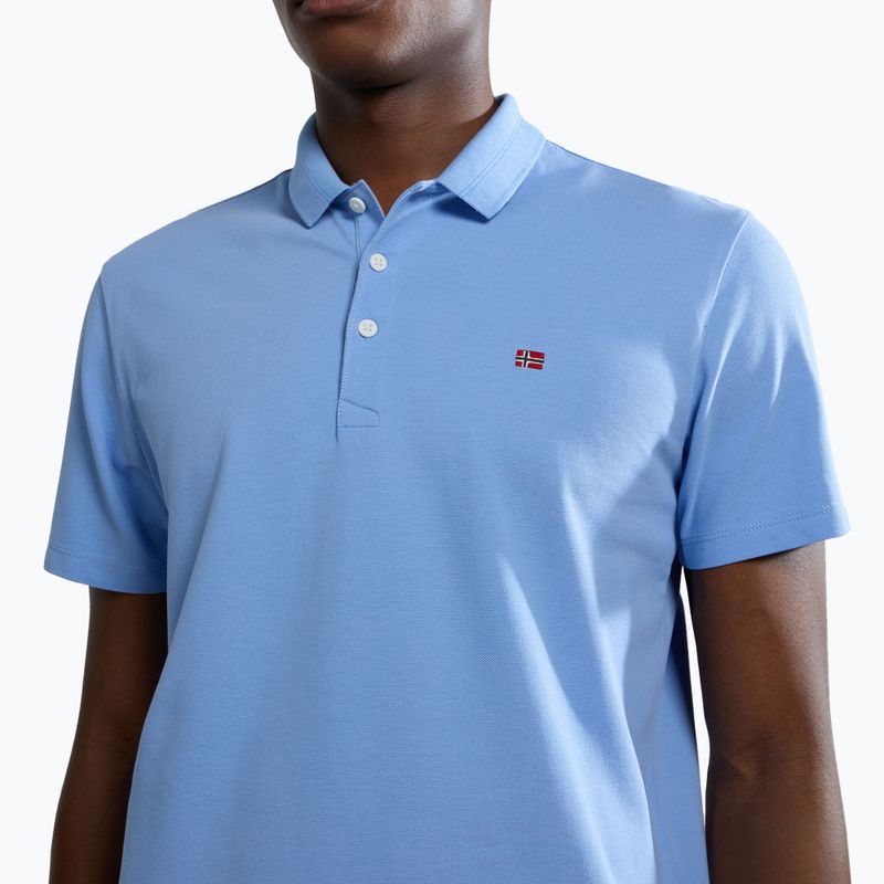 Tricou polo pentru bărbați Napapijri Ealis blue flower