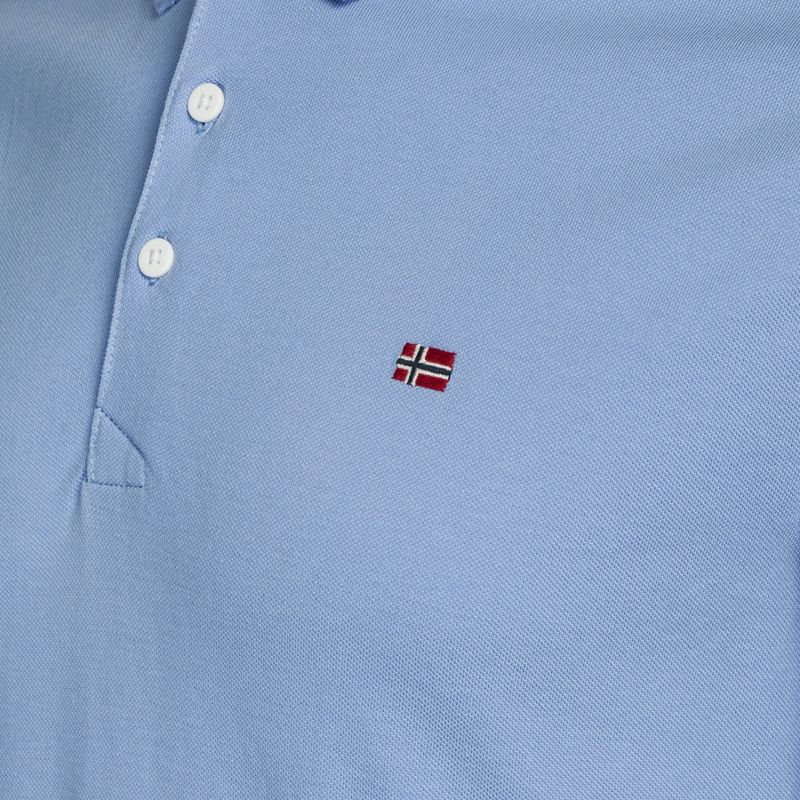 Tricou polo pentru bărbați Napapijri Ealis blue flower