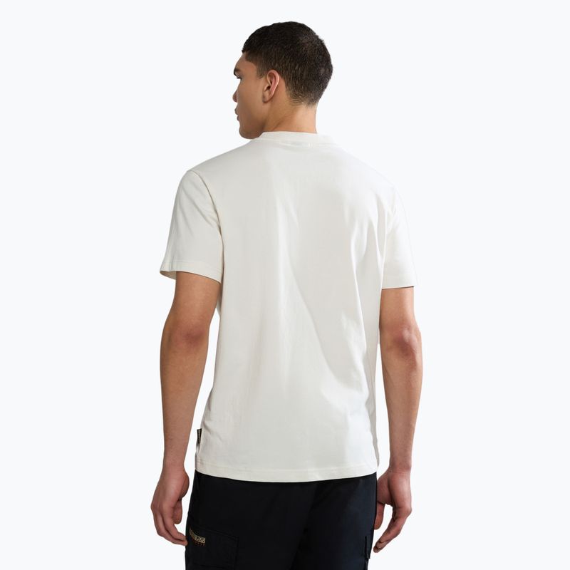 Tricou pentru bărbați Napapijri S-Iaato white whisper
