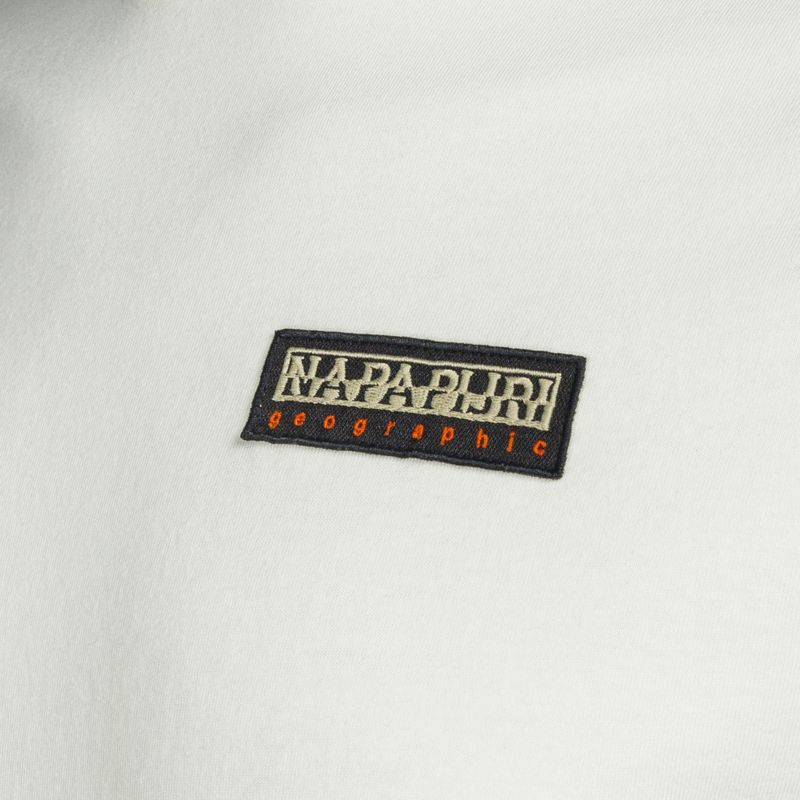 Tricou pentru bărbați Napapijri S-Iaato white whisper