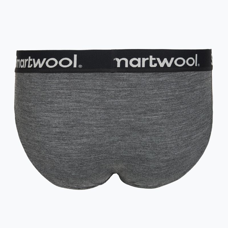Chiloți termici pentru bărbați Smartwool Active Brief medium gray heather 2