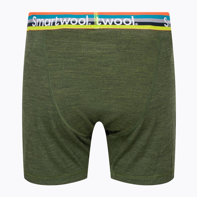 Bărbați Smartwool Merino Merino Sport Boxer Brief Boxeri termici cu cutie verde 17342 2