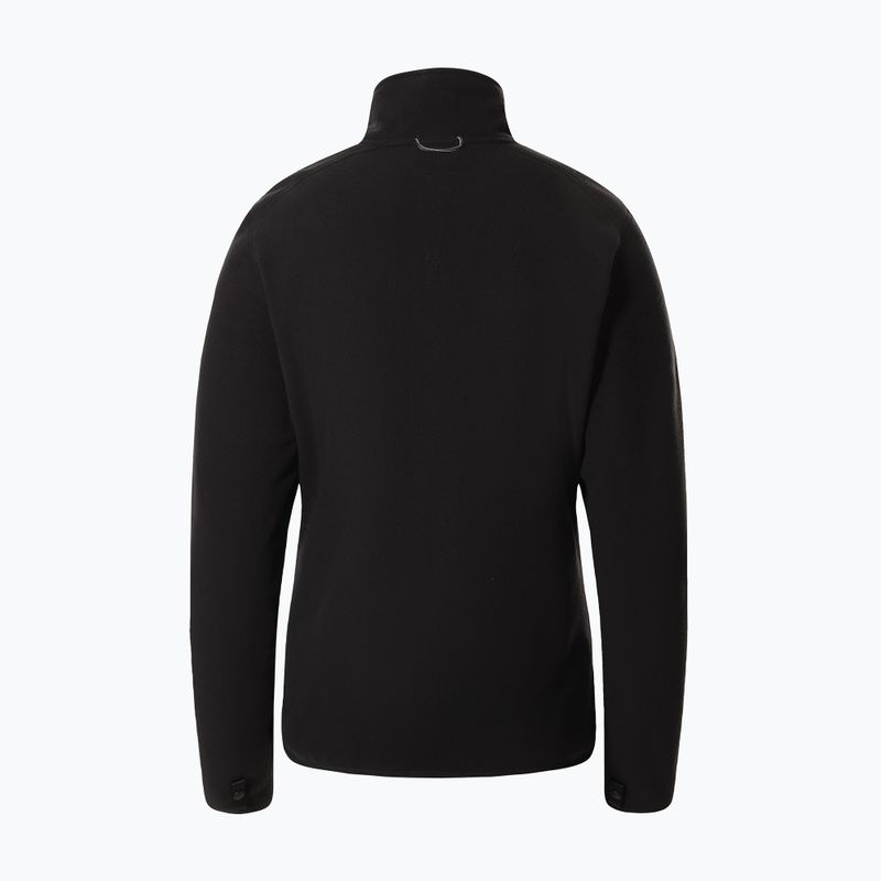 Bluză fleece pentru femei The North Face 100 Glacier FZ neagră NF0A5IHOJK31 2