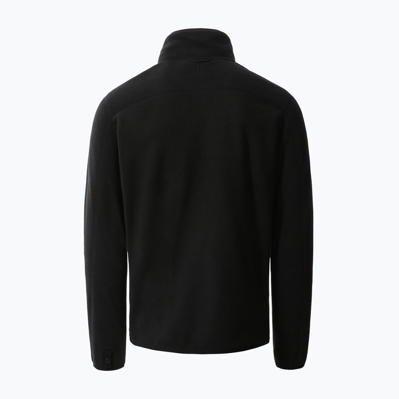 Bluză fleece pentru bărbați The North Face 100 Glacier Full Zip neagră NF0A5IHQJK31 2