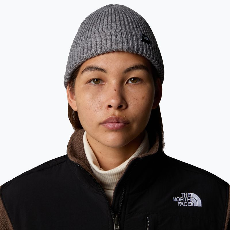 Căciulă de iarnă The North Face Fisherman medium grey heather 4