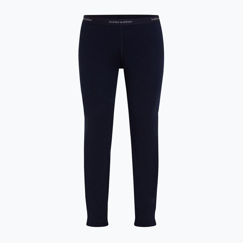 Pantaloni termoactivi pentru copii icebreaker Kids 200 Oasis midnight navy