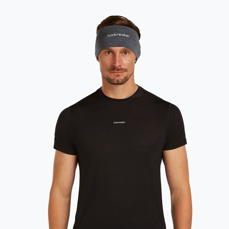Bentiță Icebreaker Merino 200 Oasis Headband jet heather 2