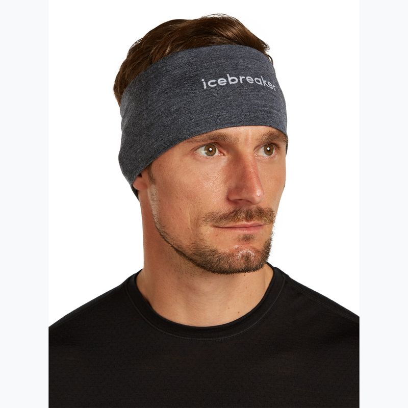 Bentiță Icebreaker Merino 200 Oasis Headband jet heather 4