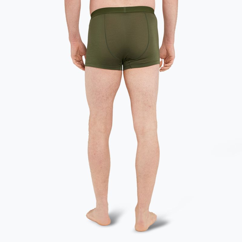 Boxeri termoactivi pentru bărbați icebreaker Merino 125 Cool-Lite Anatomica Trunks loden 4