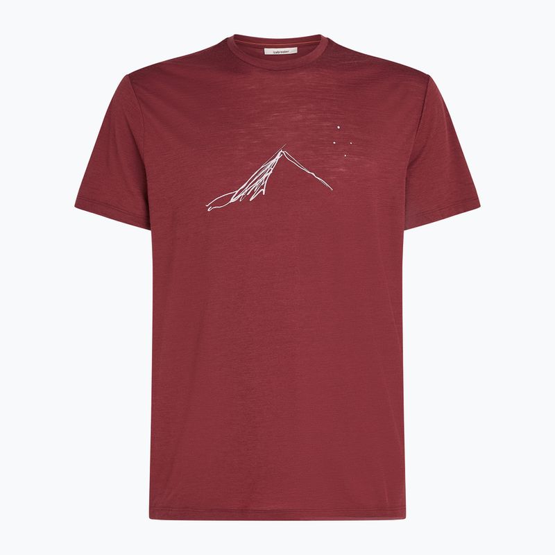 Tricou de trekking pentru bărbați icebreaker Merino 150 Tech Lite Southern Constellation port 6
