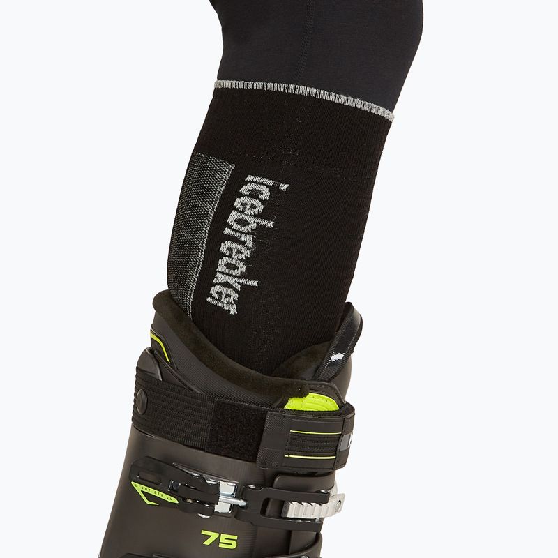 Șosete de schi pentru bărbați icebreaker Merino Ski+ Ultralight OTC black/ether/graphite 4