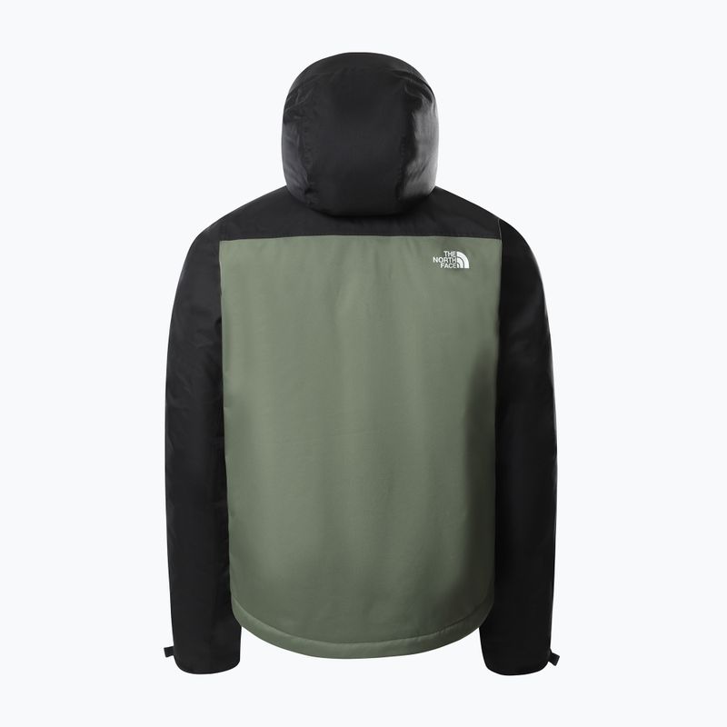 Jachetă pentru bărbați The North Face Millerton Insulated verde/negru NF0A3YFIWTQ1 2