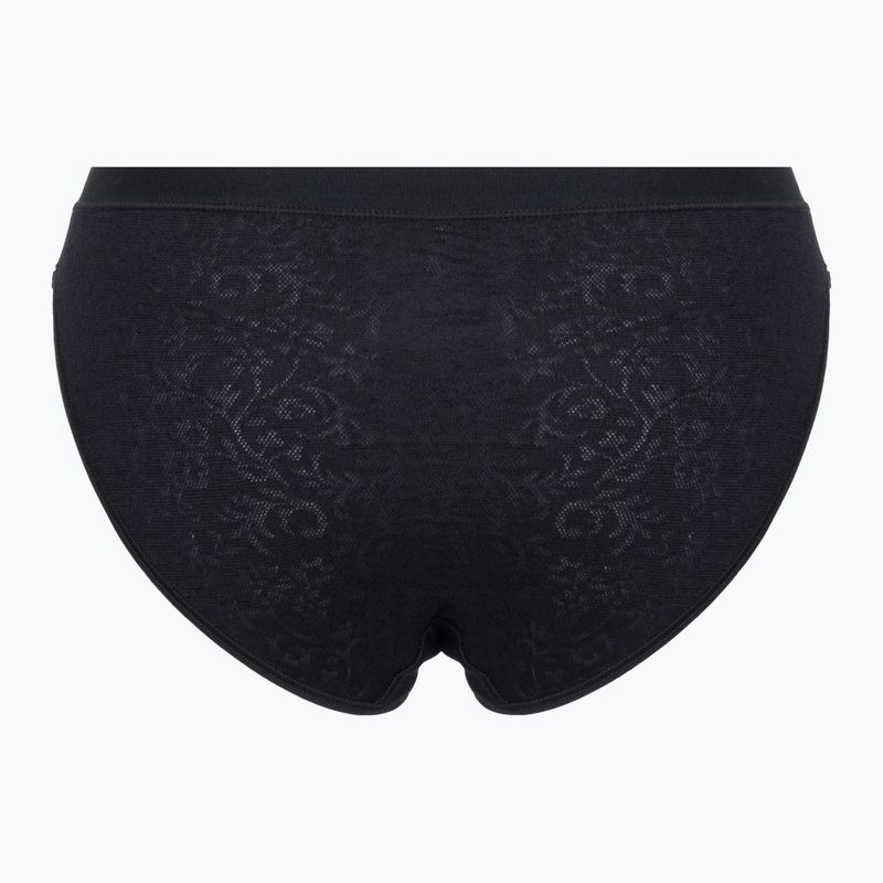 Chiloți termici pentru femei Smartwool Merino Merino Lace Bikini Boxed negru SW016618 2