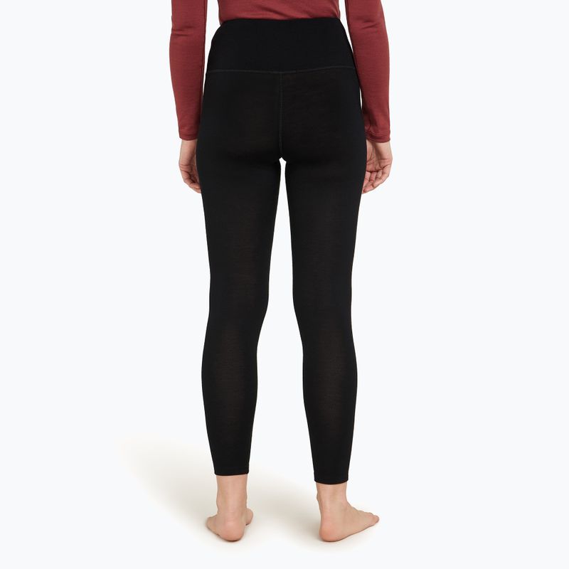 Pantaloni termoactivi pentru femei icebreaker Merino 260 Tech High Rise Leggings black 3