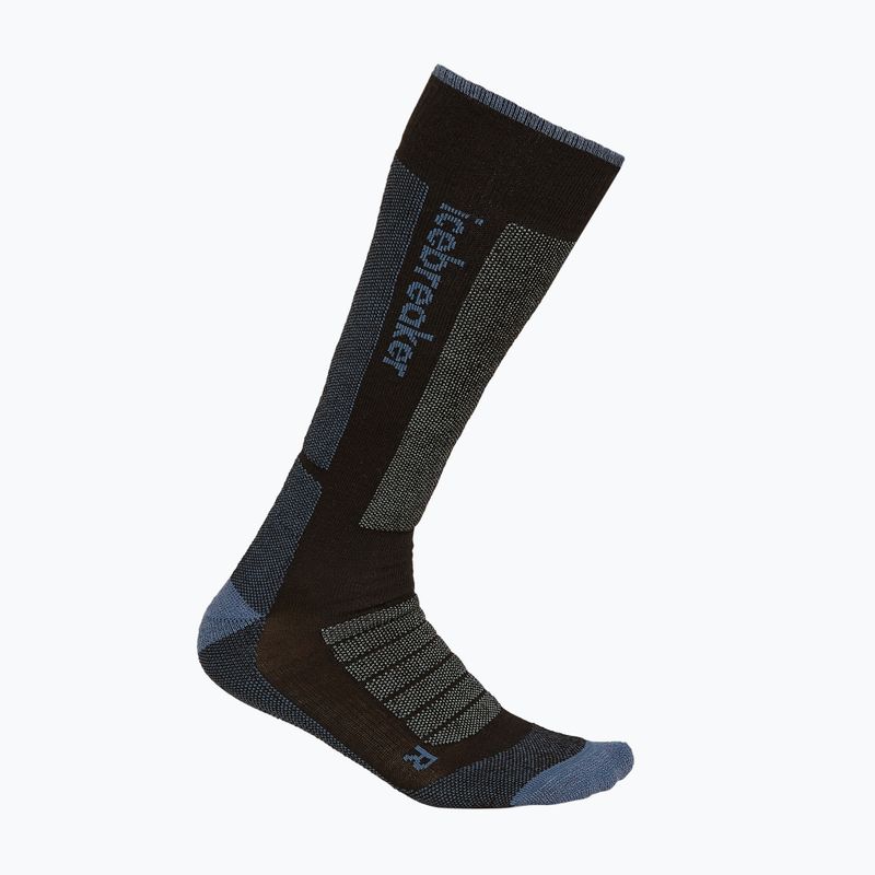 Șosete de schi pentru femei icebreaker Merino Ski+ Ultralight OTC black/dawn/graphite
