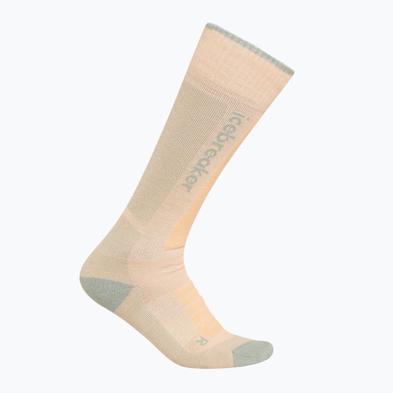 Șosete de schi pentru femei icebreaker Merino Ski+ Ultralight OTC sunstone/moss/feldspar