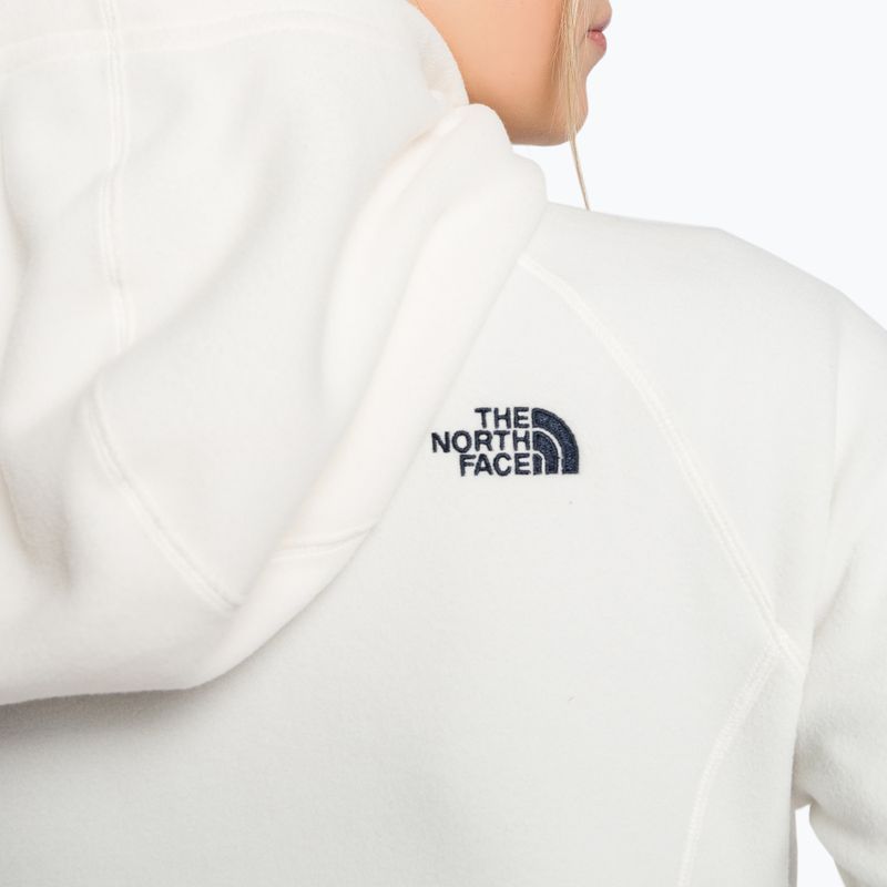 Hanorac cu glugă din fleece pentru femei The North Face Homesafe FZ Fleece Hoodie alb NF0A55HNR8R1 7