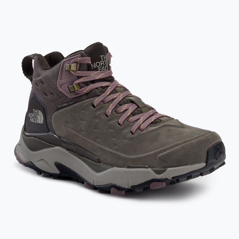 Cizme de trekking pentru femei The North Face Vectiv Vectiv Exploris Mid Futurelight Lthr maro NF0A5G3AMD01