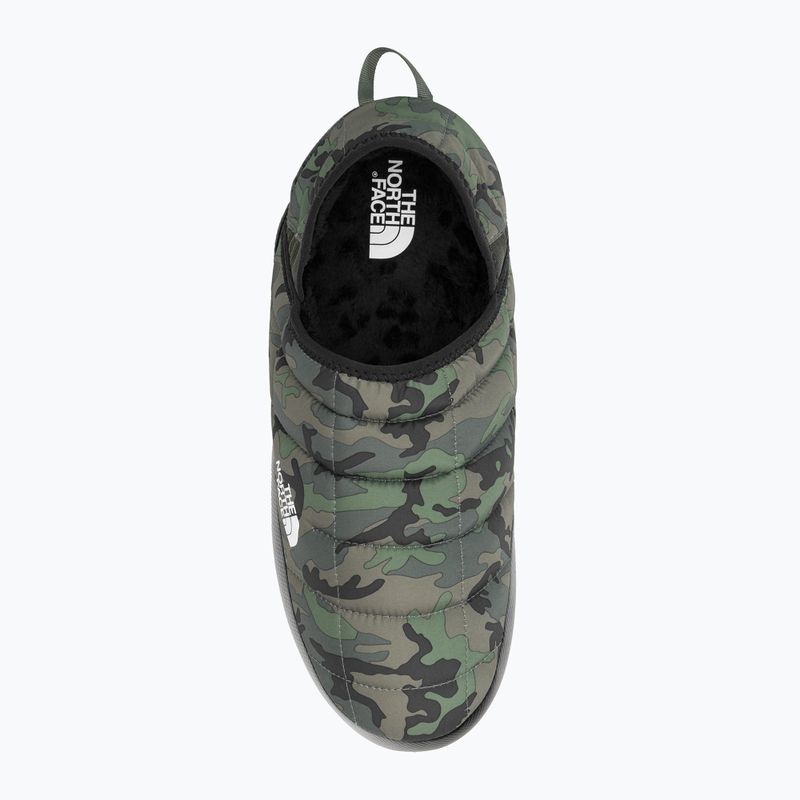 Papuci de iarnă pentru bărbați The North Face Thermoball Traction Mule V verde-negri NF0A3UZN33U1 6