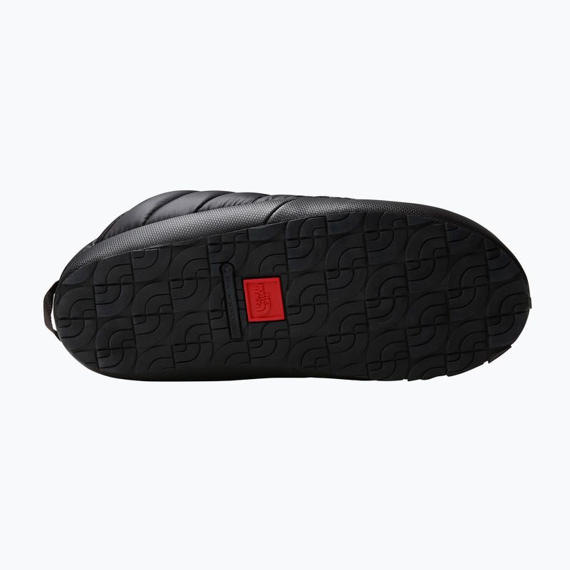 Papuci de iarnă pentru bărbați The North Face Thermoball Traction Bootie negru / alb 11