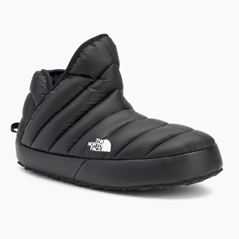 Papuci de iarnă pentru bărbați The North Face Thermoball Traction Bootie negru / alb