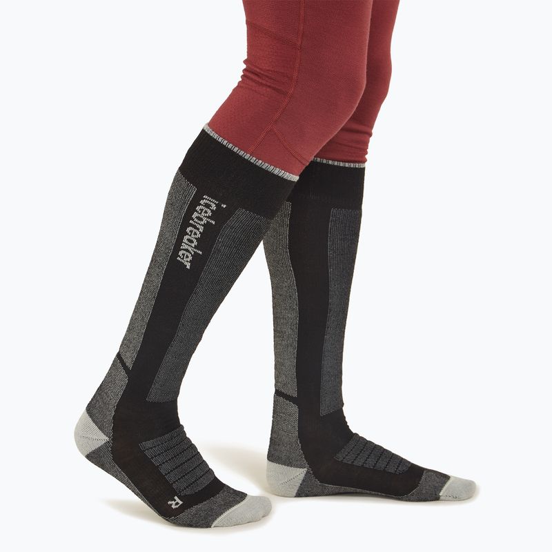 Șosete de schi pentru bărbați Icebreaker Merino Ski+ Medium OTC black/ether/grahite 4