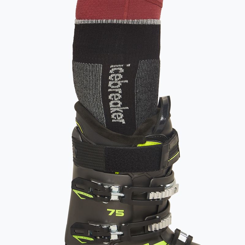 Șosete de schi pentru bărbați Icebreaker Merino Ski+ Medium OTC black/ether/grahite 6