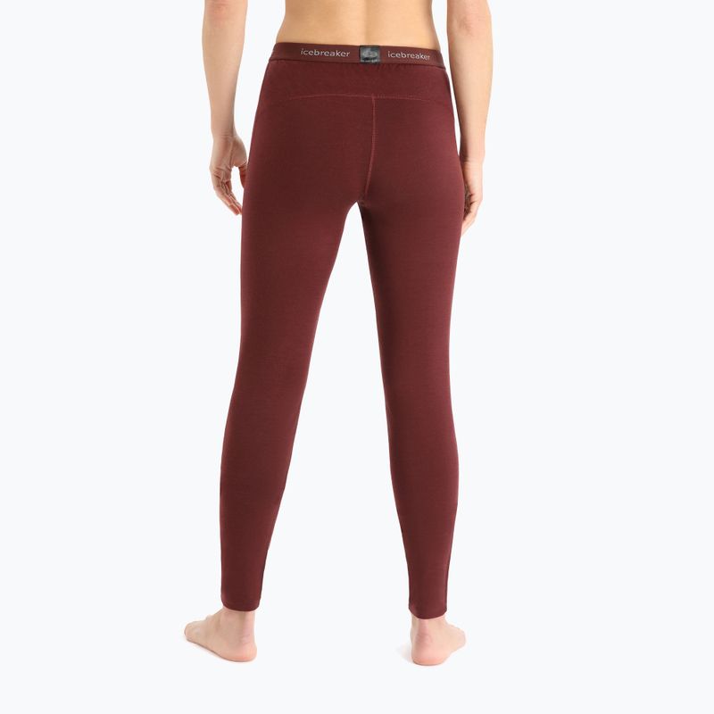 Pantaloni termici pentru femei Icebreaker 200 Oasis maro IB1043830641 3