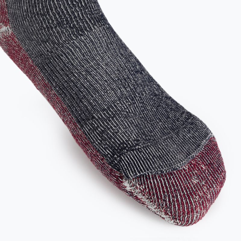 Șosete de trekking Smartwool Classic Hike Light Cushion Mountain Pattern Crew, bleumarin, SW0016440921 5