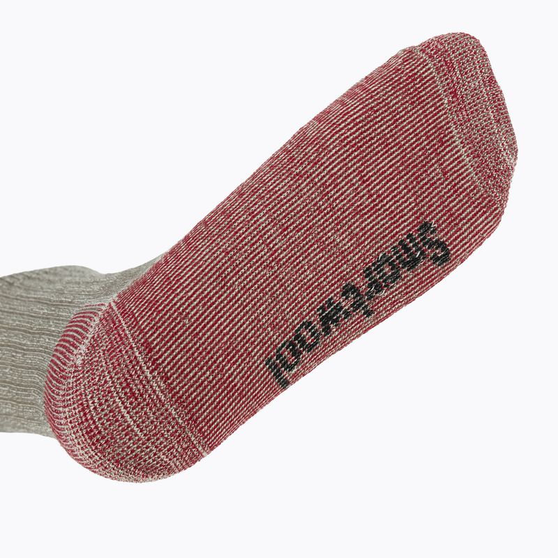 Șosete pentru femei Smartwool Hike Classic Edition Light Cushion Crew taupe 4