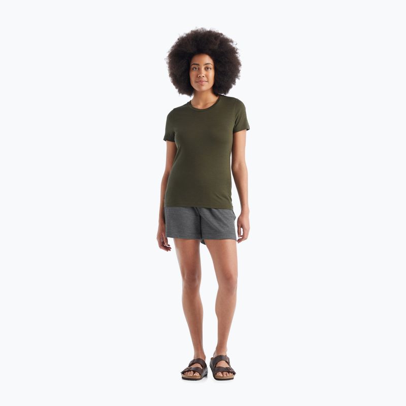 Tricou de trekking pentru femei Icebreaker Tech Lite II verde IB0A59J90691 2