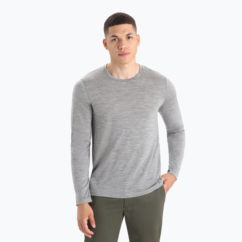 Tricou de trekking Icebreaker Sphere II pentru bărbați gri IB0A56D80161