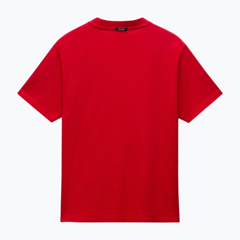 Tricou pentru bărbați Napapijri S-Portalet red goji 5