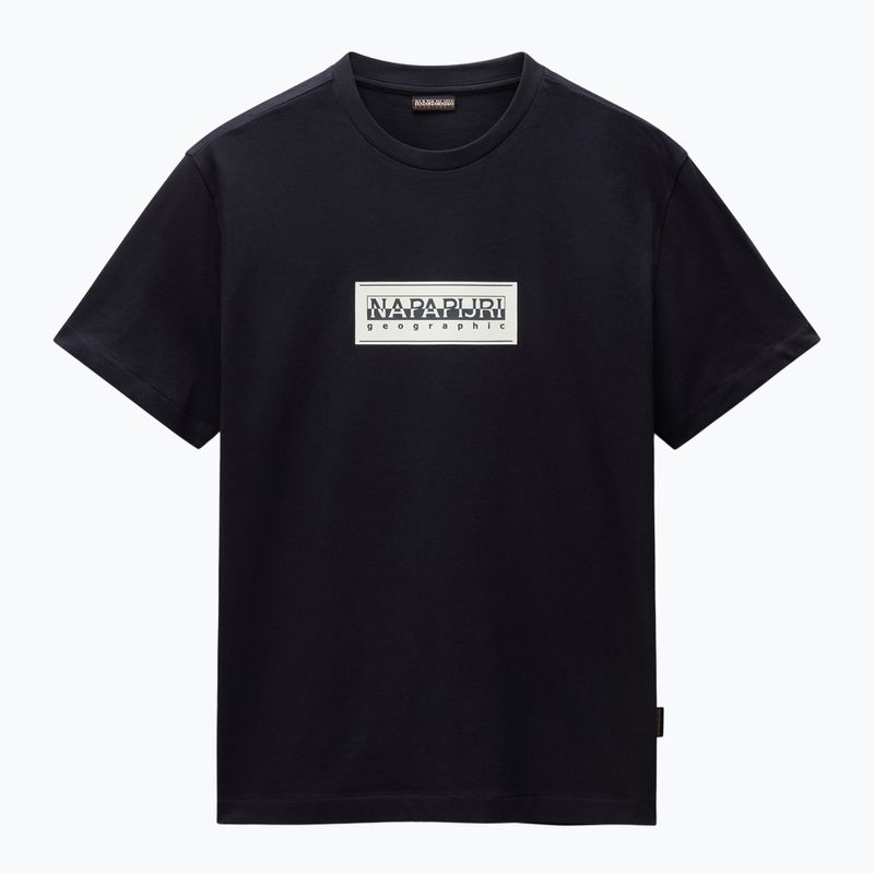 Tricou pentru bărbați Napapijri S-Box Logo black 041 4