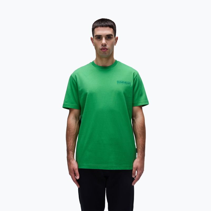 Tricou pentru bărbați  Napapijri S-Kander green kelly