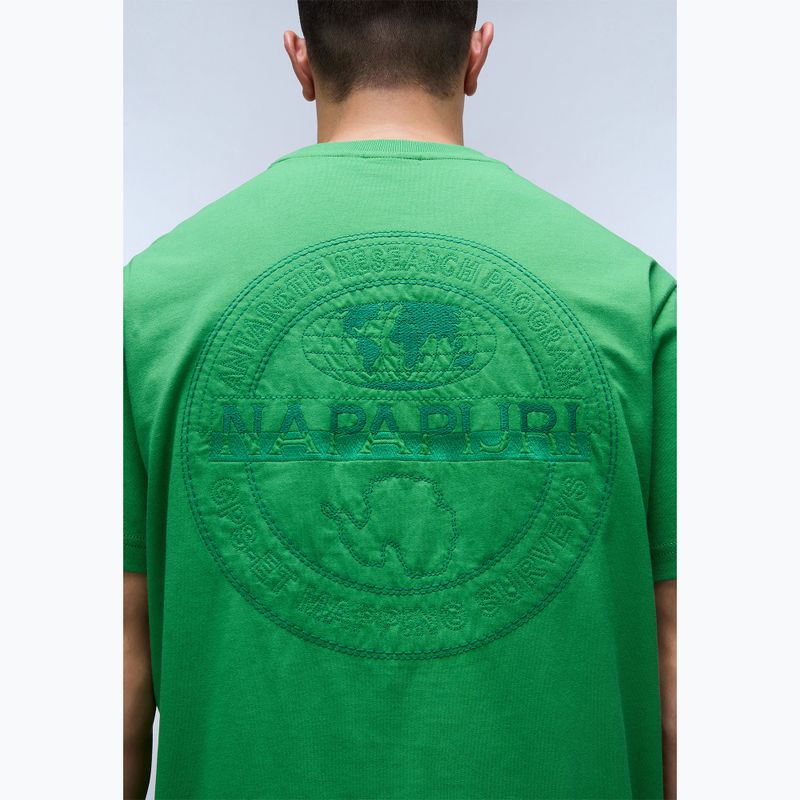 Tricou pentru bărbați  Napapijri S-Kander green kelly 4