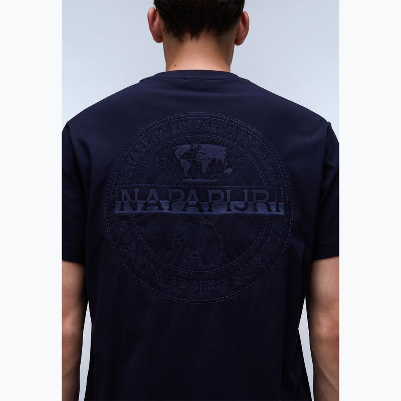 Tricou pentru bărbați  Napapijri S-Kander blu marine 4