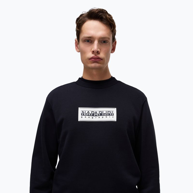 Bluză pentru bărbați Napapijri B-Box Logo C black 041 3