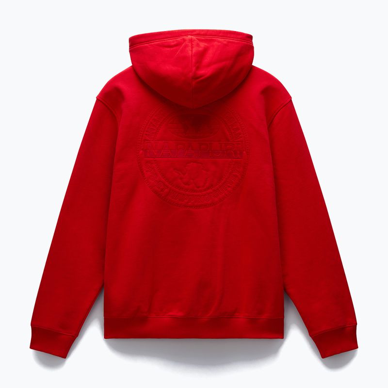 Hanorac pentru bărbați Napapijri B-Kander Hooded red goji 7