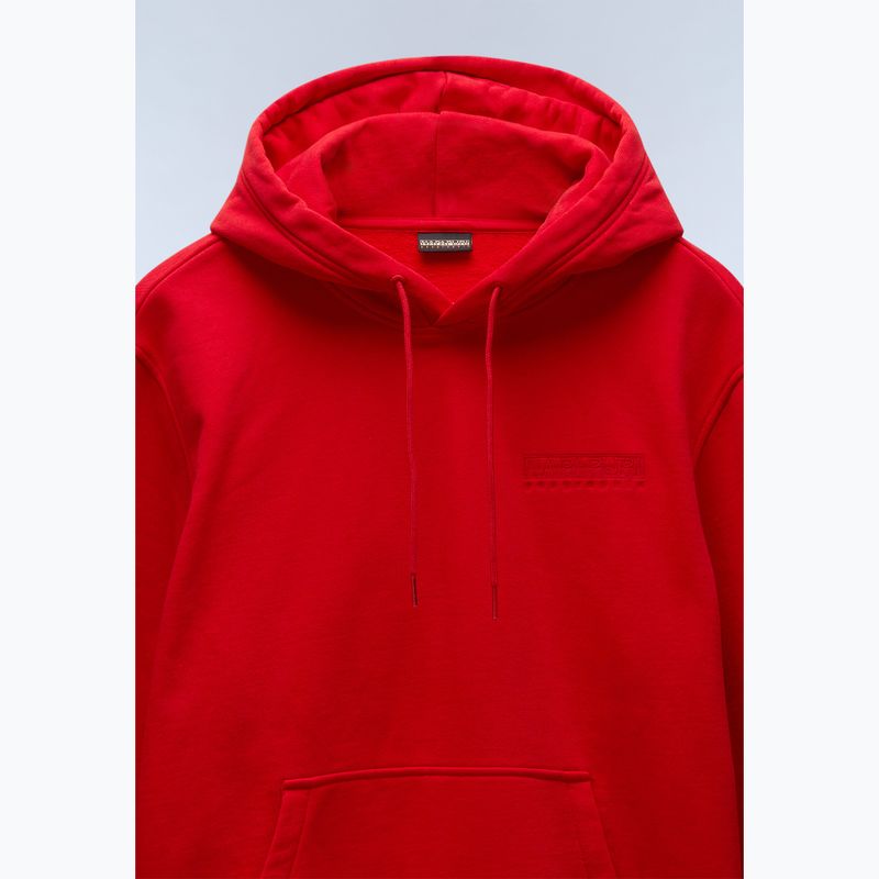 Hanorac pentru bărbați Napapijri B-Kander Hooded red goji 8