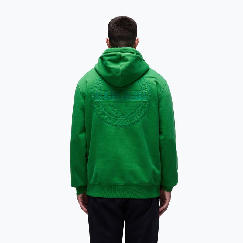 Hanorac pentru bărbați Napapijri B-Kander Hooded green kelly 3