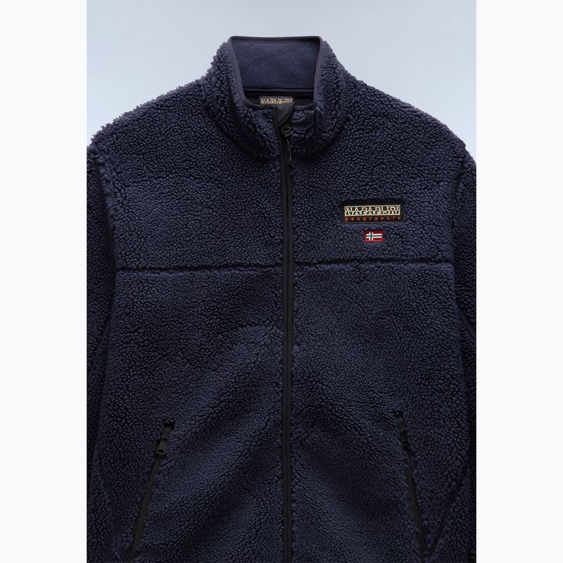 Hanorac pentru bărbați Napapijri T-Tynik Full Zip blu marine 6