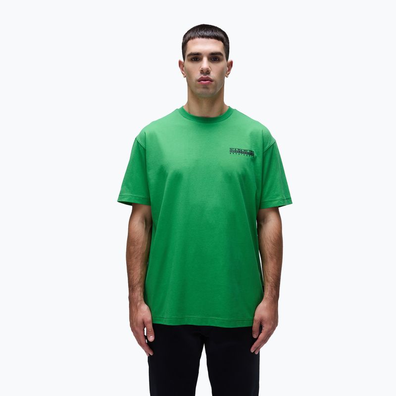 Tricou pentru bărbați  Napapijri S-Linth green kelly