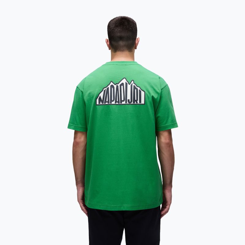 Tricou pentru bărbați  Napapijri S-Linth green kelly 2